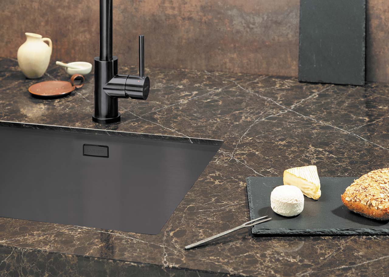 Evora Quartz Poseidon kitchen worktop